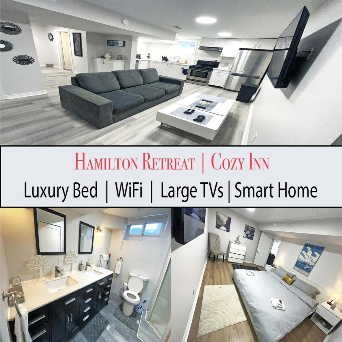 Hamilton Chic Retreat - Cozy Winter Getaway 아파트 외부 사진